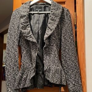 Cynthia Rowley Medium Ruffle Blazer